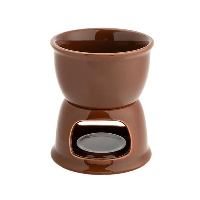 Pots à fondue,MIni pot en porcelaine émaillé à poignée unique,pot à lait,tasse  à café,nourriture pour - Type 270ml - Cdiscount Maison