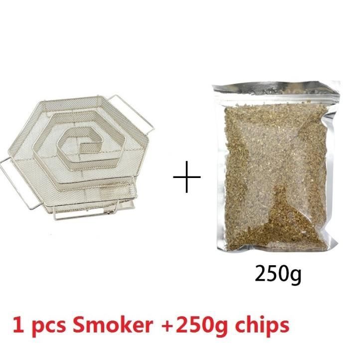 Générateur De Fumée Froide En Acier Inoxydable - Fumoir Portable électrique Pour Viande, Poisson, Fromage - 1L - 8