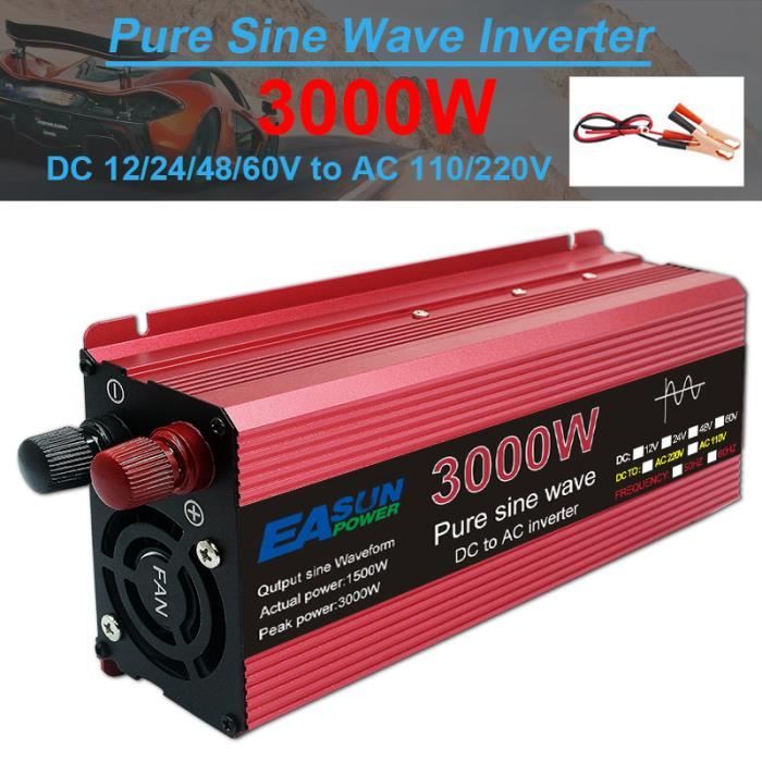 Onduleur Solaire Micro SPYMINNPOO 180W Onde Sinusoïdale Pure - 10.8V-30V Vers 230V Grid Tie