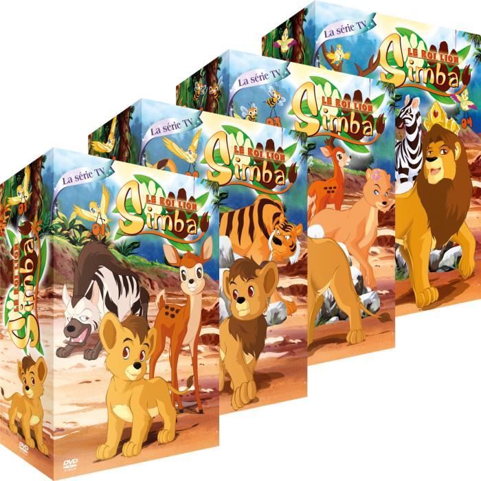Le Roi Lion Simba - Intégrale - Pack 4 Coffrets (16 DVD) - VF - Cdiscount  DVD