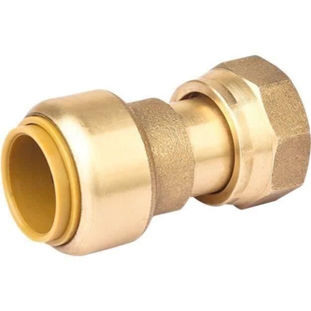 Raccord union écrou pour tous tubes F15x21 - D: 12mm