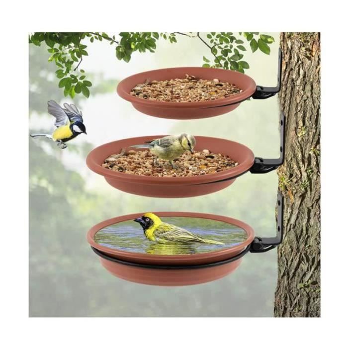 Yardenfun 3 Pcs Abreuvoir Automatique Poules Poussins - Distributeur Eau Volaille Rouge