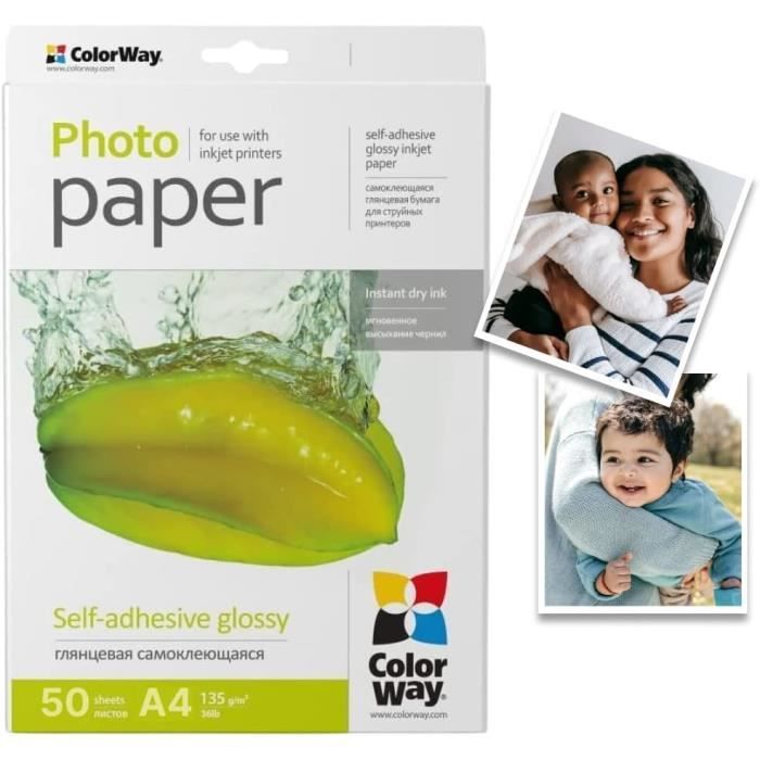 Papier Imprimante Thermique Papier Thermique SIGEL TP411 A4 - 250 Feuilles - Brother Série PJ - Durabilité 12 Ans Feuille Imprimante Thermique