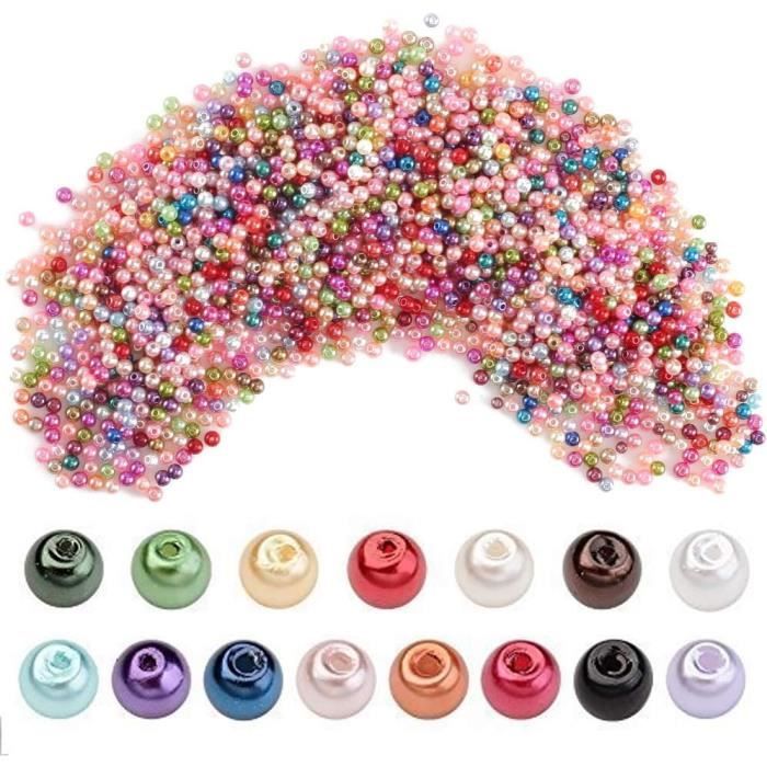 100 Perles Rondes Vertes En Verre Tchèque - Diamètre 4 Mm, Trou 1 Mm - Marque Preciosa - Neuf