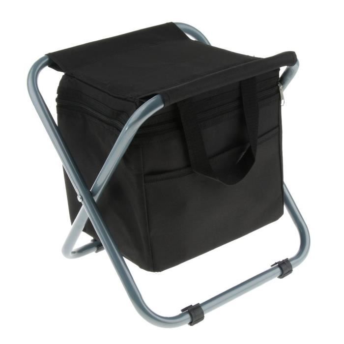 Zite Fishing Sac à dos de pêche avec chaise - Chaise à dos pliable pour