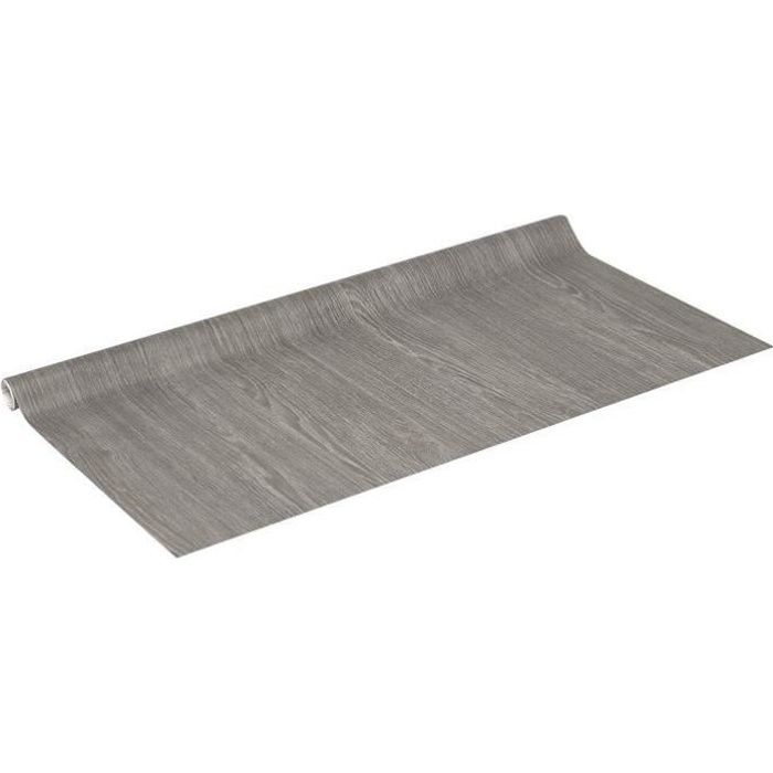 D-C-FIX - Adhésif rouleau bois chêne sheffield gris perle 2 m x 45 cm