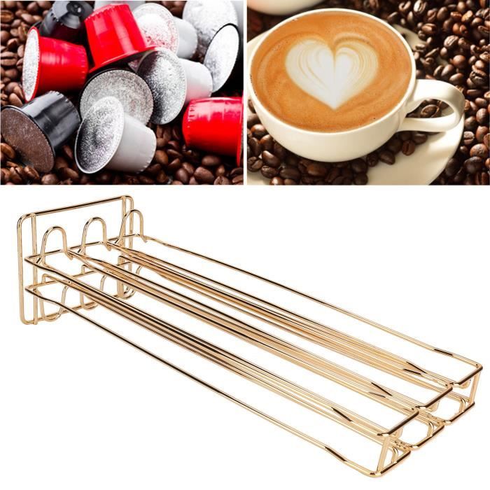 Organisateur à Capsules K-Cup KOVNISE – Support Métal Grande Capacité – Style Minimaliste Pour Cuisine/bureau