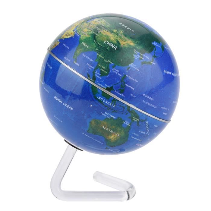 Exerz 20 cm globe terrestre avec une base en métal-éducatif/géographiques/moderne 