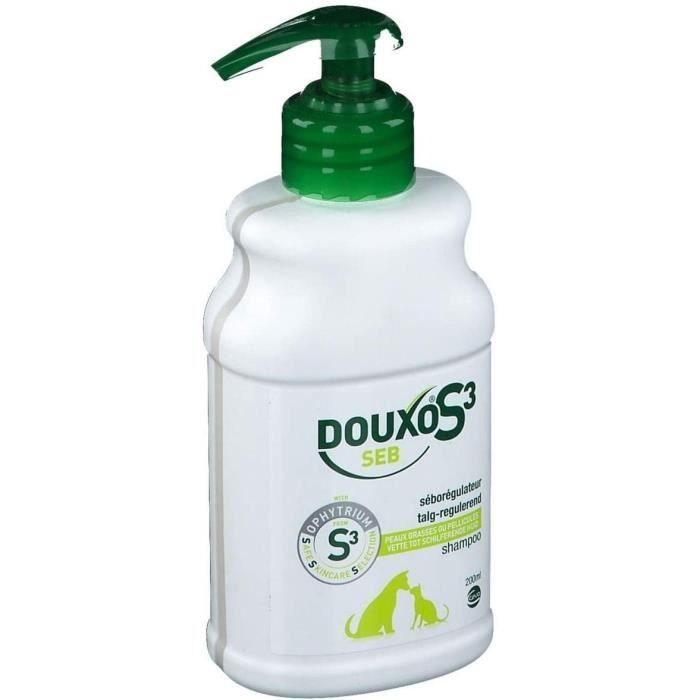 Meilleurs prix pour Shampooing - Douxo - S3 Seb - 200 ML - Pour chiens et chats - Équilibre sébum - Hydratation peau