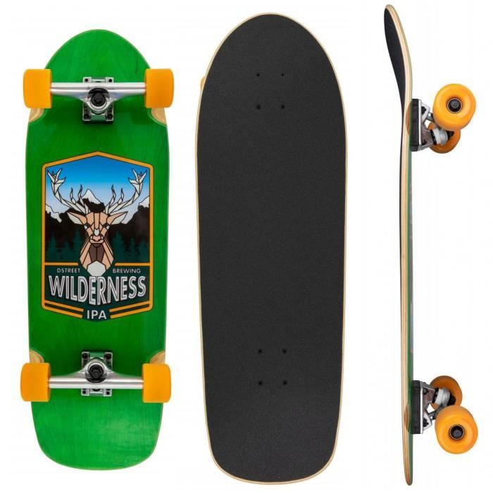 Skateboard Complet D Street Cruiser 7,5" Marron Lost At Sea Factory - Neuf