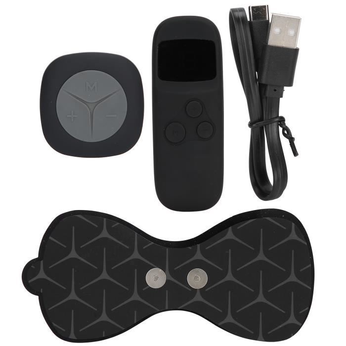 Mini Masseur Vibrant Sans Fil Yarosi - Puissant - Rechargeable USB - Noir - Neuf Sous Blister