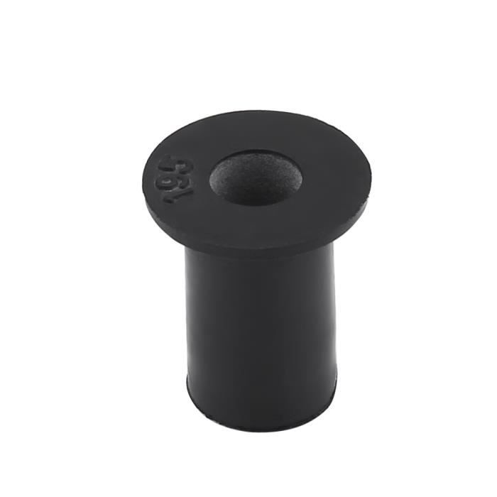 10 Écrous Pare-brise M5x5mm - Caoutchouc & Laiton Pour Moto & VTT