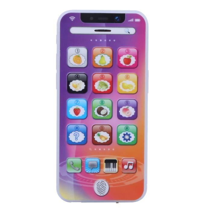 XXU Jouets éducatifs Téléphone Portable Bébé Enfant Éducatif téléphone