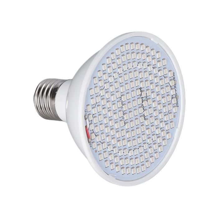 Ymiko 18W Full Spectrum Plant Light LED Grow Ampoule Pour Plantes D'intérieur Légumes à Effet De Serre Plantations Biologiques Succulentes Hydroponiques, 18 LED E27/E14/GU10(E14