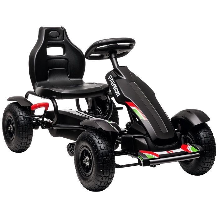 Kart Électrique Enfant 12V – Vitesse 3-8 Km/h – Mode Drift, Lumières, Musique – Âge 8-12 Ans – Charge 50 Kg