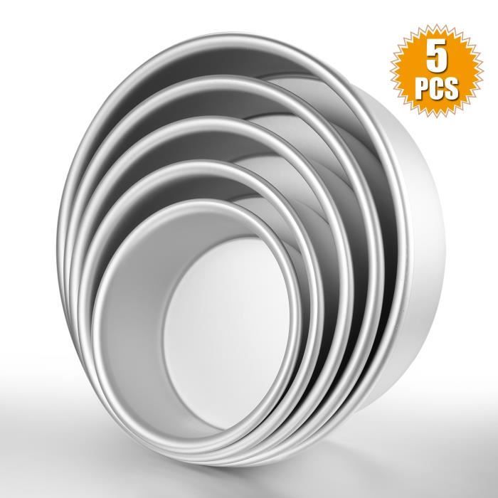 Pratique Durable Nouveau Moule Gâteau Rond Ustensiles Aluminium Cuisine