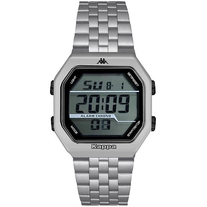Montre - KAPPA - PE-22 - Gris - Acier - Digital - Unisexe