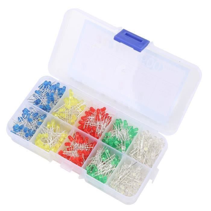 100 LED Rouges 3mm 100 Mcd - Lot De 100 Diodes électroluminescentes - Neuf