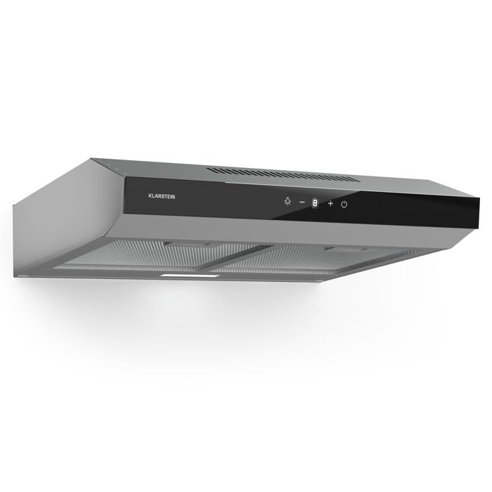 Klarstein Contempo Neo 60cm 199m³/h Hotte Tiroir Argent
