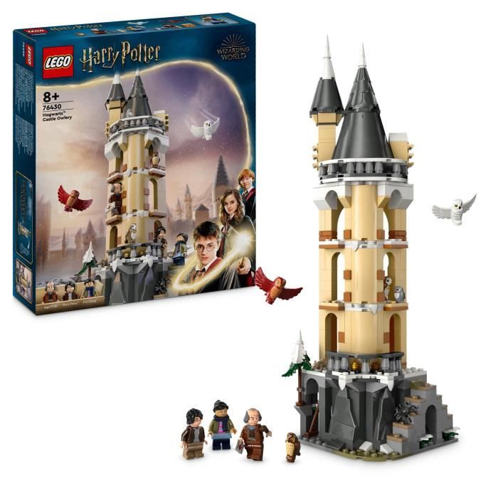 LEGO Harry Potter 76430 La Volière du Château de Poudlard Jouet dAnimaux pour Enfants