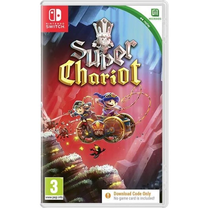 Super Charriot Nintendo SWITCH CODE DE TÉLÉCHARGEMENT Neuf - vue 5