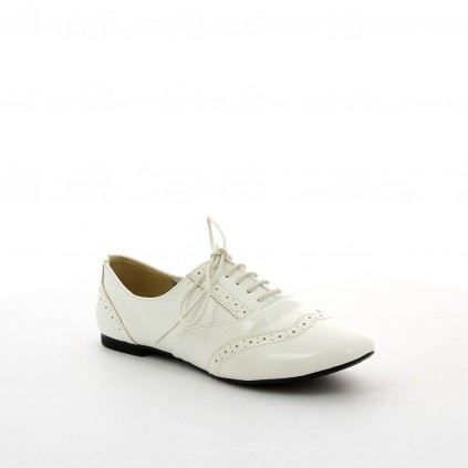 derbies femme rose poudré