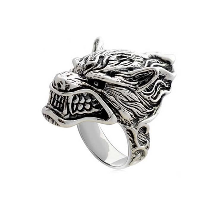 bague en argent loup bague en argent loup