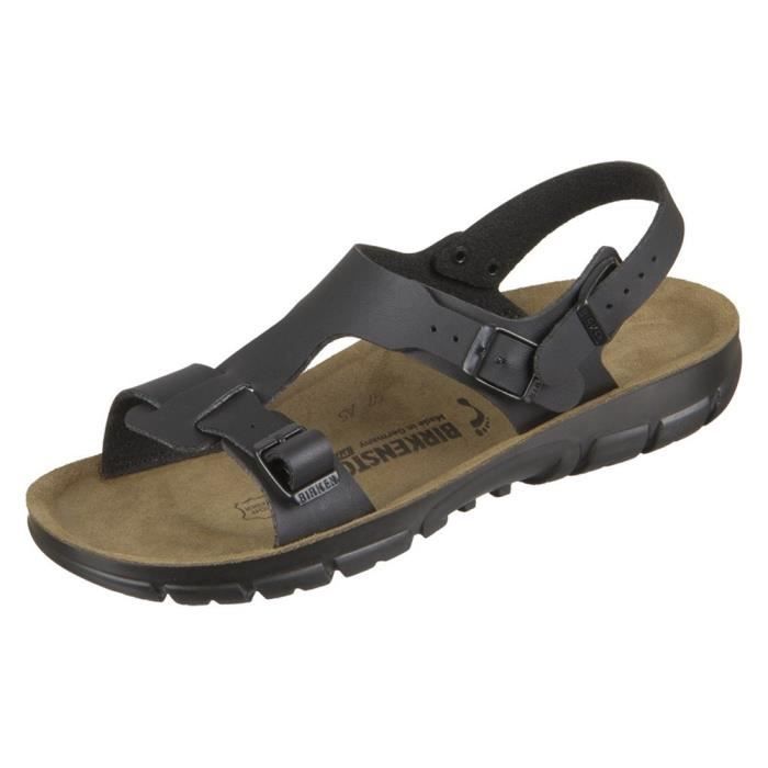 Chaussures Femme BIRKENSTOCK Saragossa Noir Plat