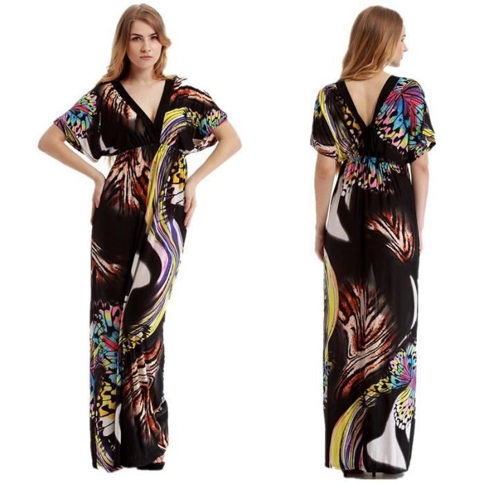 robe longue chauve souris