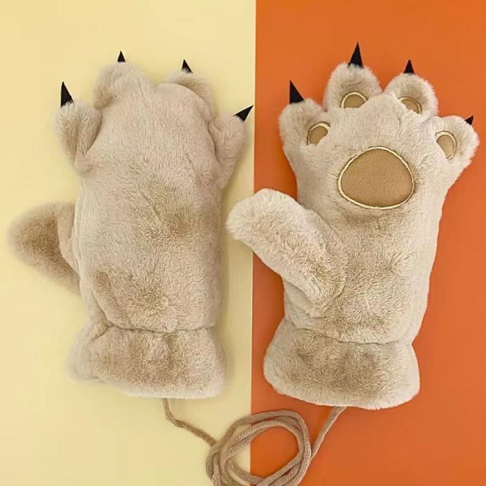 Pattes d'Animaux Cartoon – Gants Pelucheux de pour Garçons, Filles et Adultes | Mitaine Hivernale Confortable et Fantaisie pour Cosplay, Maison, Jeu, Carnaval et Activités Amusantes Pattes d'Animaux Cartoon – Gants Pelucheux de pour Garçons, Filles et Adultes | Mitaine Hivernale Confortable et Fantaisie pour Cosplay, Maison, Jeu, Carnaval et Activités Amusantes