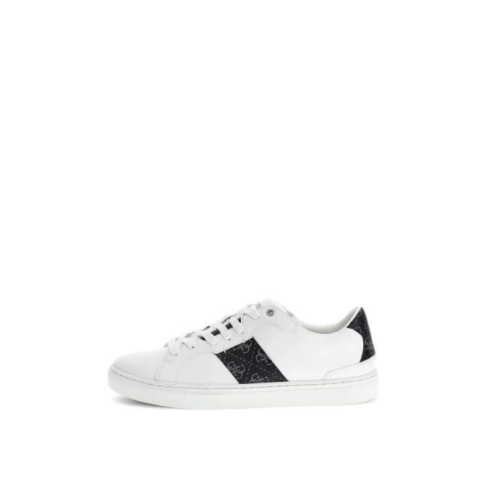 Guess Basket détail monogramme cuir PU  -  Guess jeans - Homme