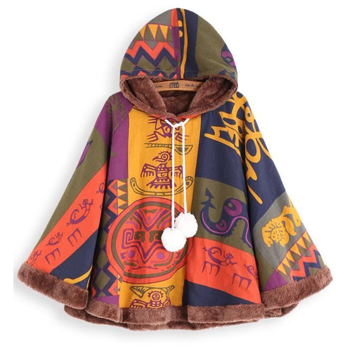 manteau poncho