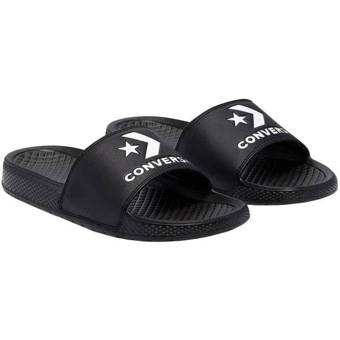 pantoufles unisexes converse all star slide sup 171214c - noir - homme - adulte