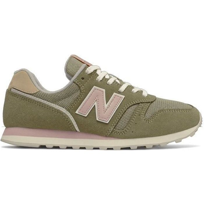 Sneakers Femme - NEW BALANCE - 373 - Kaki - Vert - Lacets Kaki