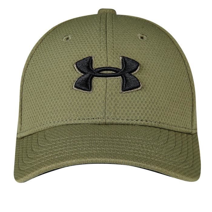 Under Armour Blitzing Casquette De Baseball Garçons Vert/noir