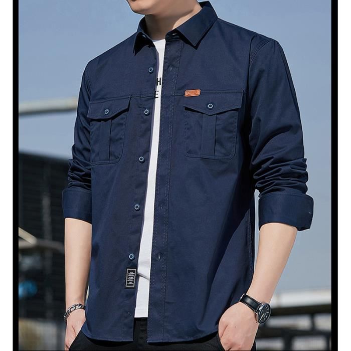 Paul & Shark Chemise Boutonnée à Manches Longues | Bleu