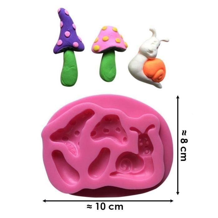 Moule Silicone 3d Escargots Pour Pate A Sucre Cake Design Decoration Gateau Cdiscount Maison