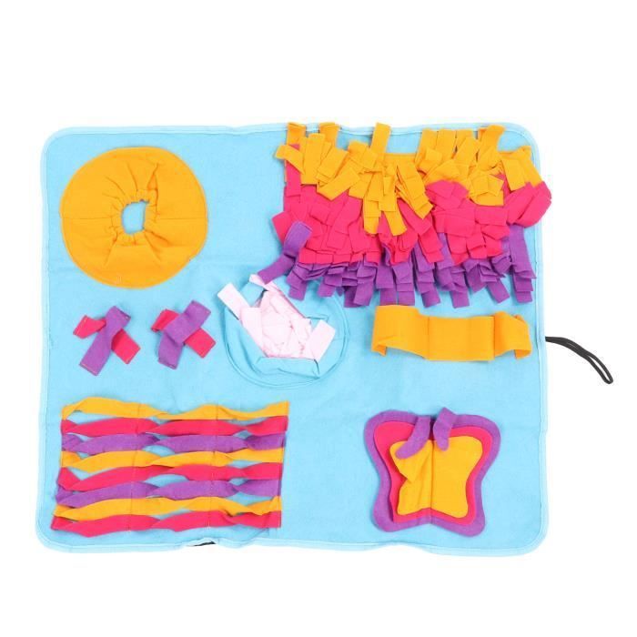 Comparer les prix de SALUTUYA Tapis de fouille chien chat lavable pour ralentir l'alimentation et réduire l'anxiété