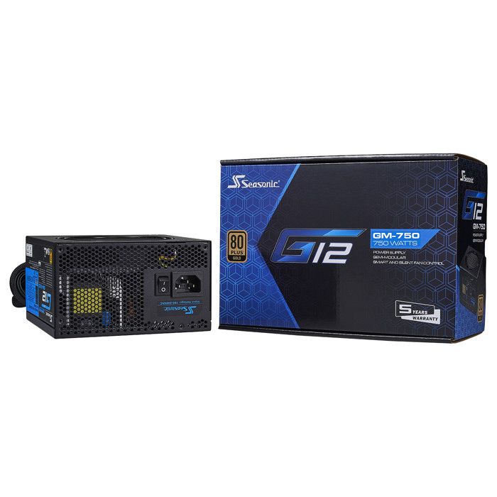 Seasonic G12 GM 850 2024 - vue 3