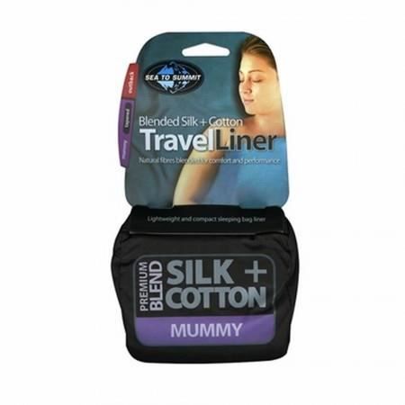 Drap de sac en soie Coton Mummy Sea to Summit Cdiscount Sport