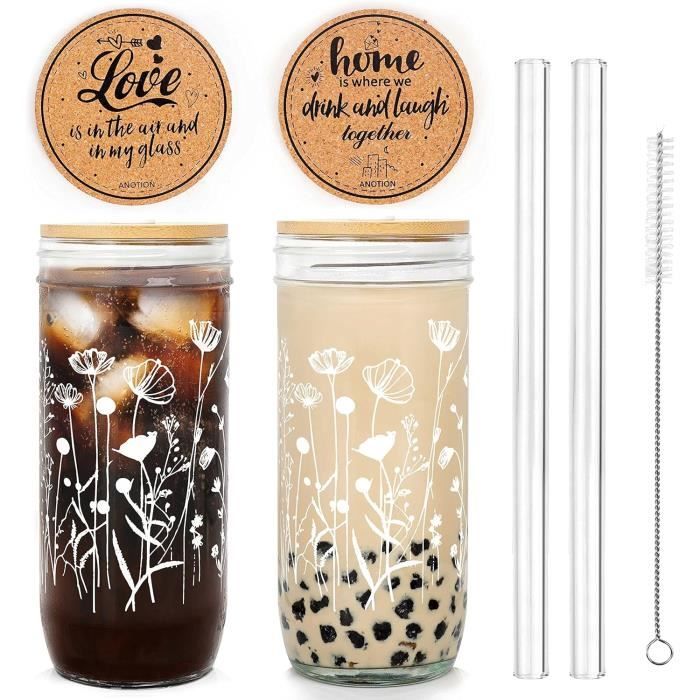 Lot De 6 Couvercles Pour Verre Mason Avec Trou – Rouge Pastèque, Filetage Métal