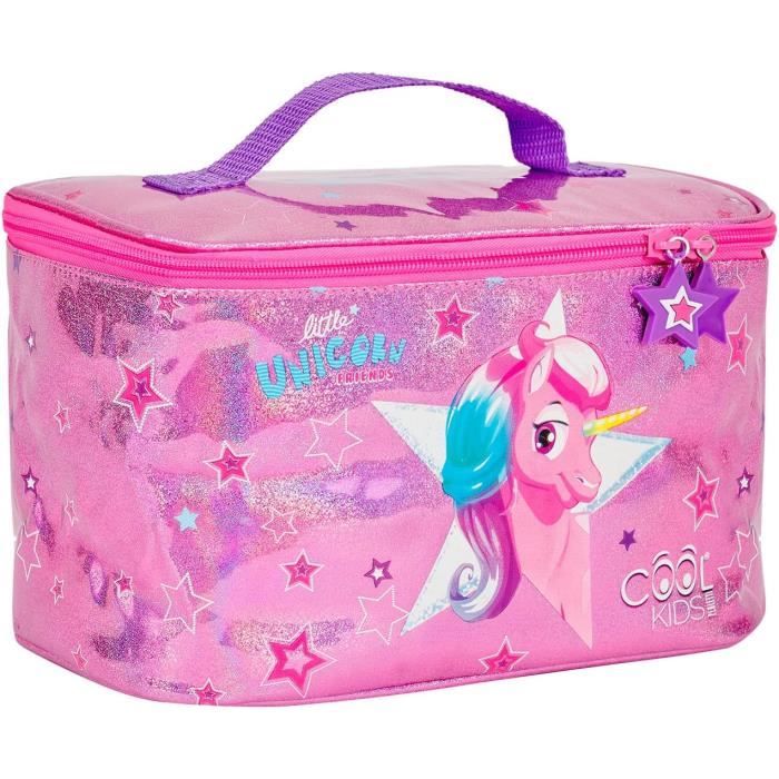 Boîte à Repas Enfant Wildkin - Motif Paisley Rose, Polyester Isolé, Sans BPA