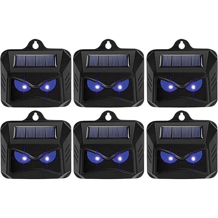 Répulsif Solaire à Lumière Bleue ISOTRONIC - Contre Ratons Laveurs, Cerfs, Renards, Sangliers (Protection Jardin)