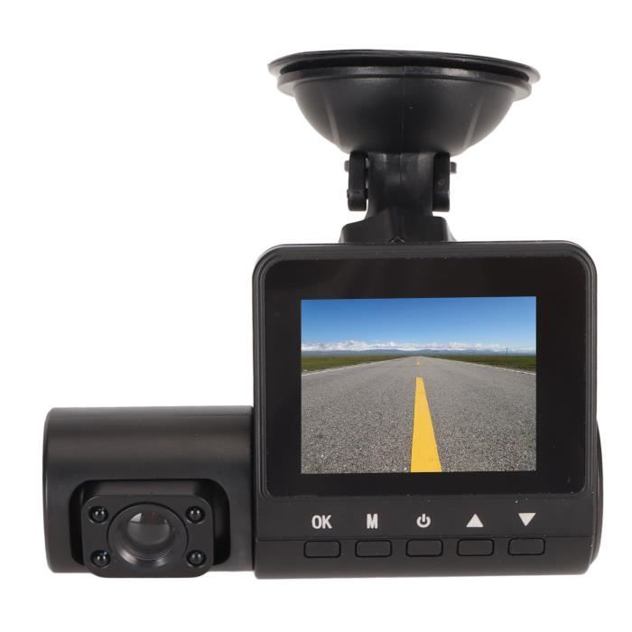 Dashcam 4 Canaux 1080p - Caméra Voiture 360° Avant/arrière/gauche/droite - Vision Nocturne - Détection Mouvement