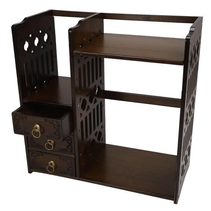 Furinno Hermite Bibliothèque de bureau Blanc
