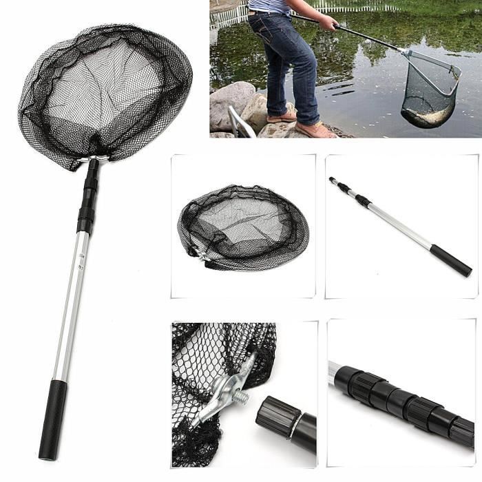 LEO Filet de PêChepliable Pliable Extensible éPuisette de PêChe pour