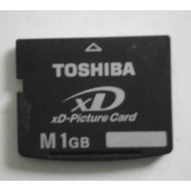TOSHIBA 1 Go xD Picture Card Carte mémoire Cdiscount Appareil Photo