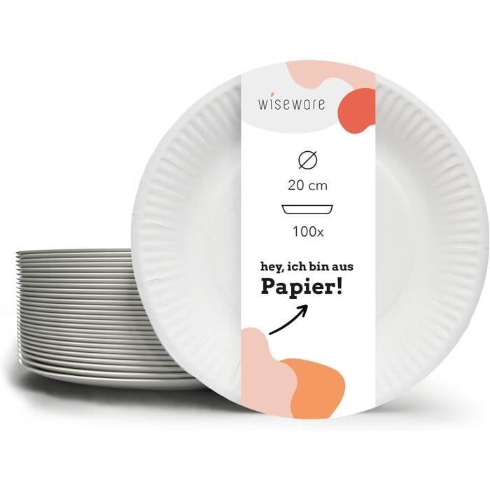 Assiette Carton - Arts De La Table