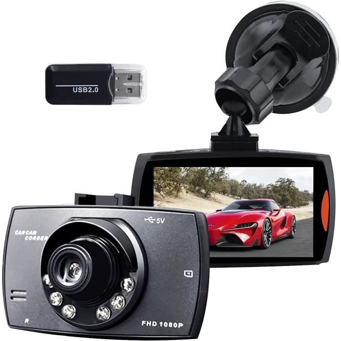 Dashcam 4K WiFi GKU - Caméra Voiture 170° - Vision Nuit - Mode Parking 24h - Application