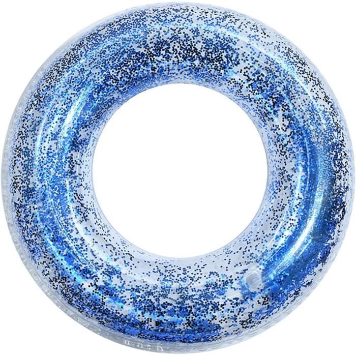 Bouée Gonflable - PVC - Coeur - 120 cm - Paillettes - Jeux - Jouets